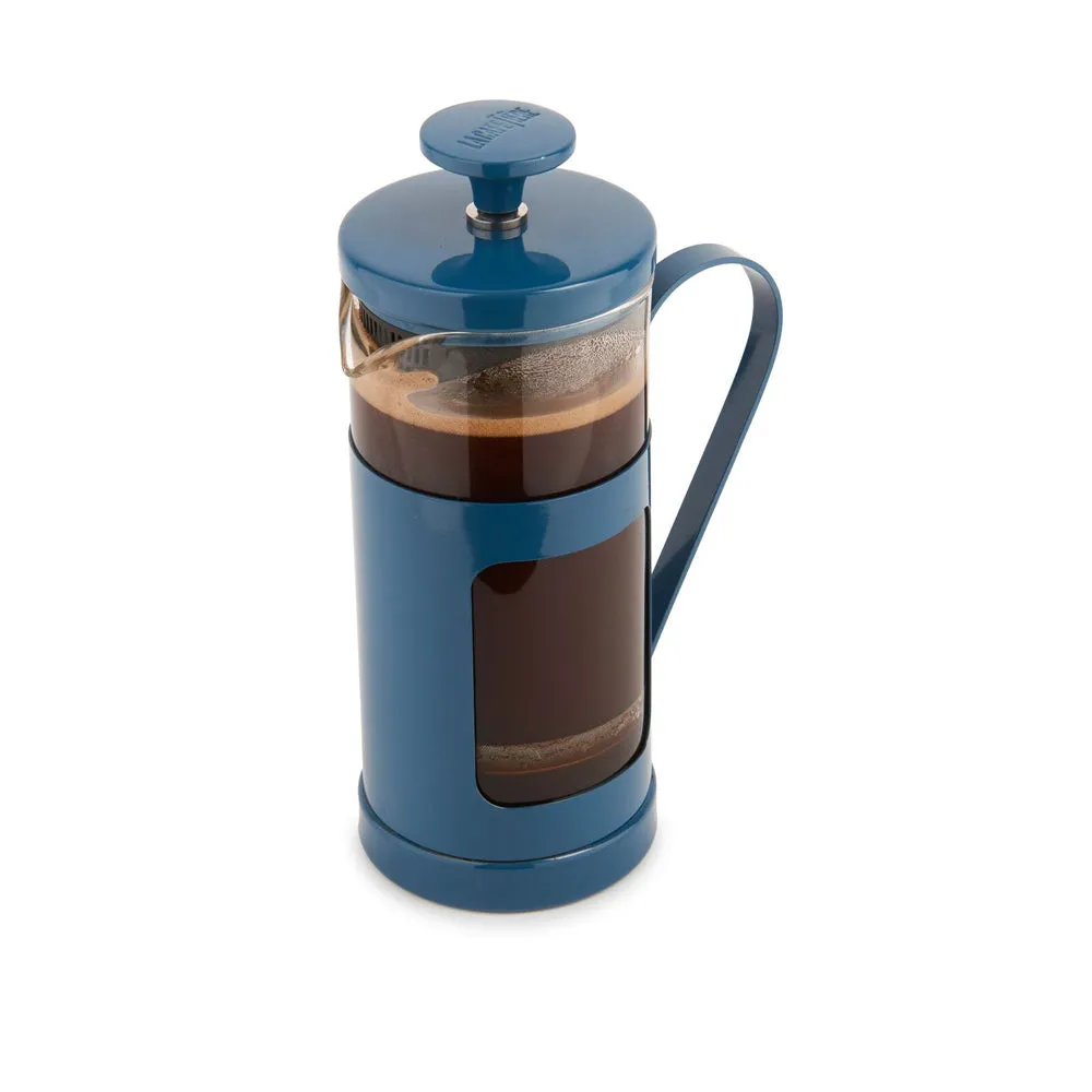 La Cafetiere Monaco 3-Cup 350ml SS/Glass French Press (Navy)