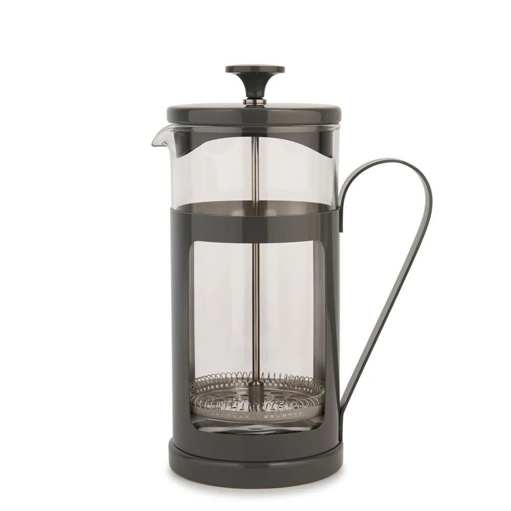 La Cafetiere Monaco 8-Cup 1L Stainless Steel/Glass French Press (Cool Grey)