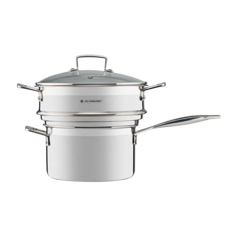 Le Creuset 3-ply Stainless Steel Steamer Large