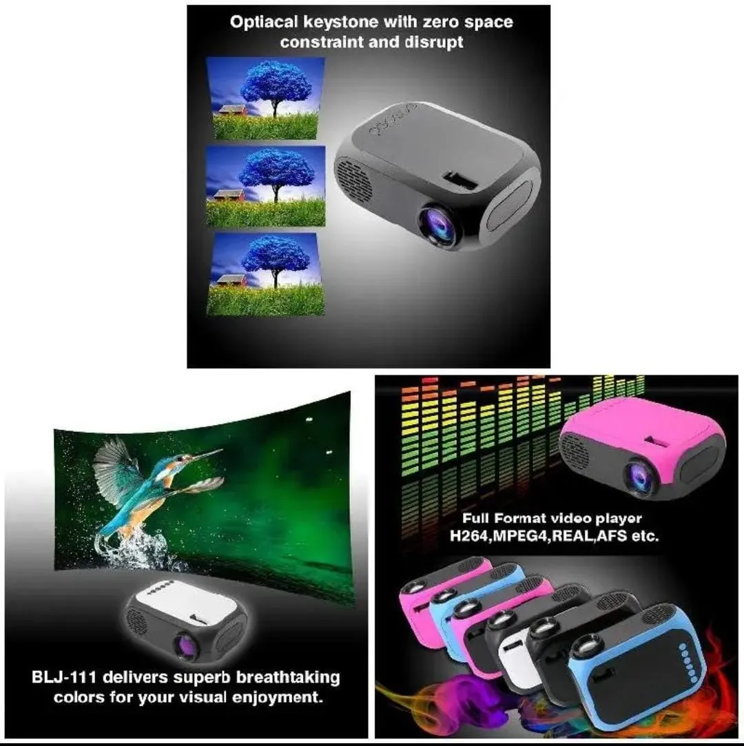 LED Portable Projector BLJ-111