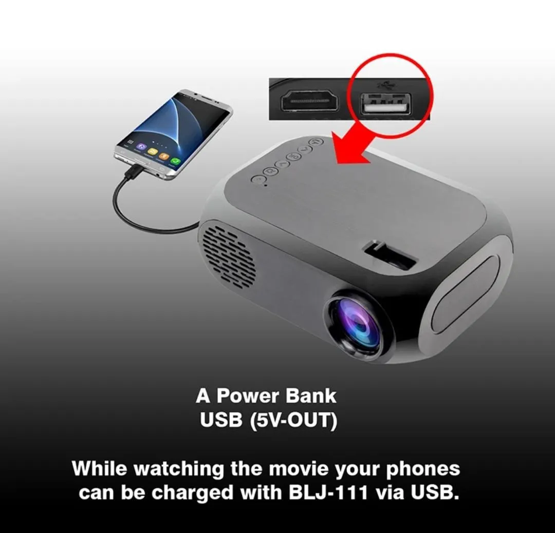 LED Portable Projector BLJ-111