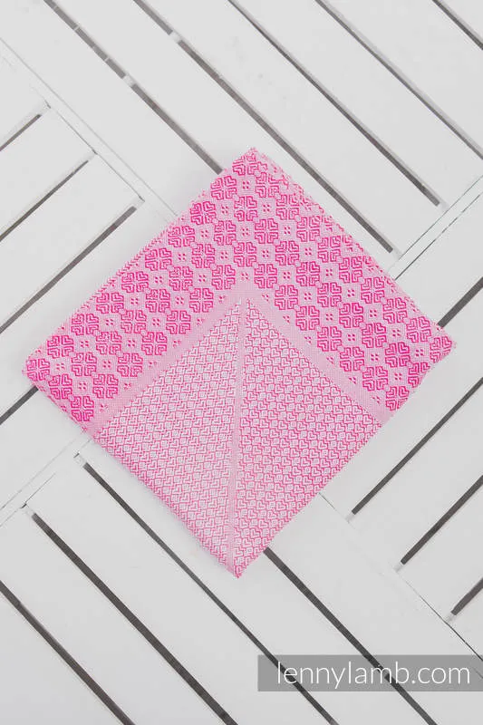 Lenny Lamb - Woven Cotton Blanket - Pink