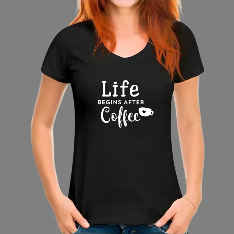 Life Begins After Coffee T-Shirt – The Ultimate Tee for Coffee Lovers