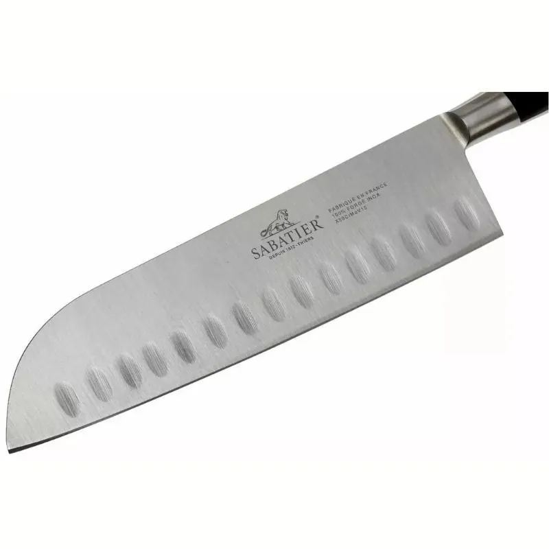 Lion Sabatier Ideal Santoku Knife Brass Rivets 18cm