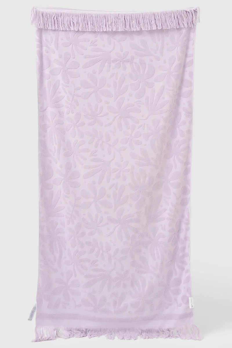 Luxe Towel, Pastel Lilac