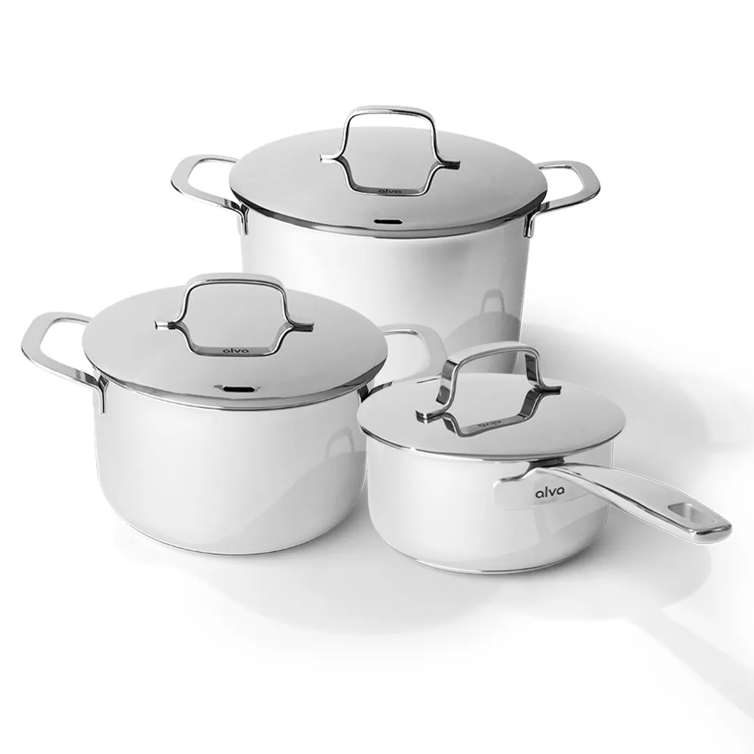 Maestro 6-Piece Pot Set with Lids