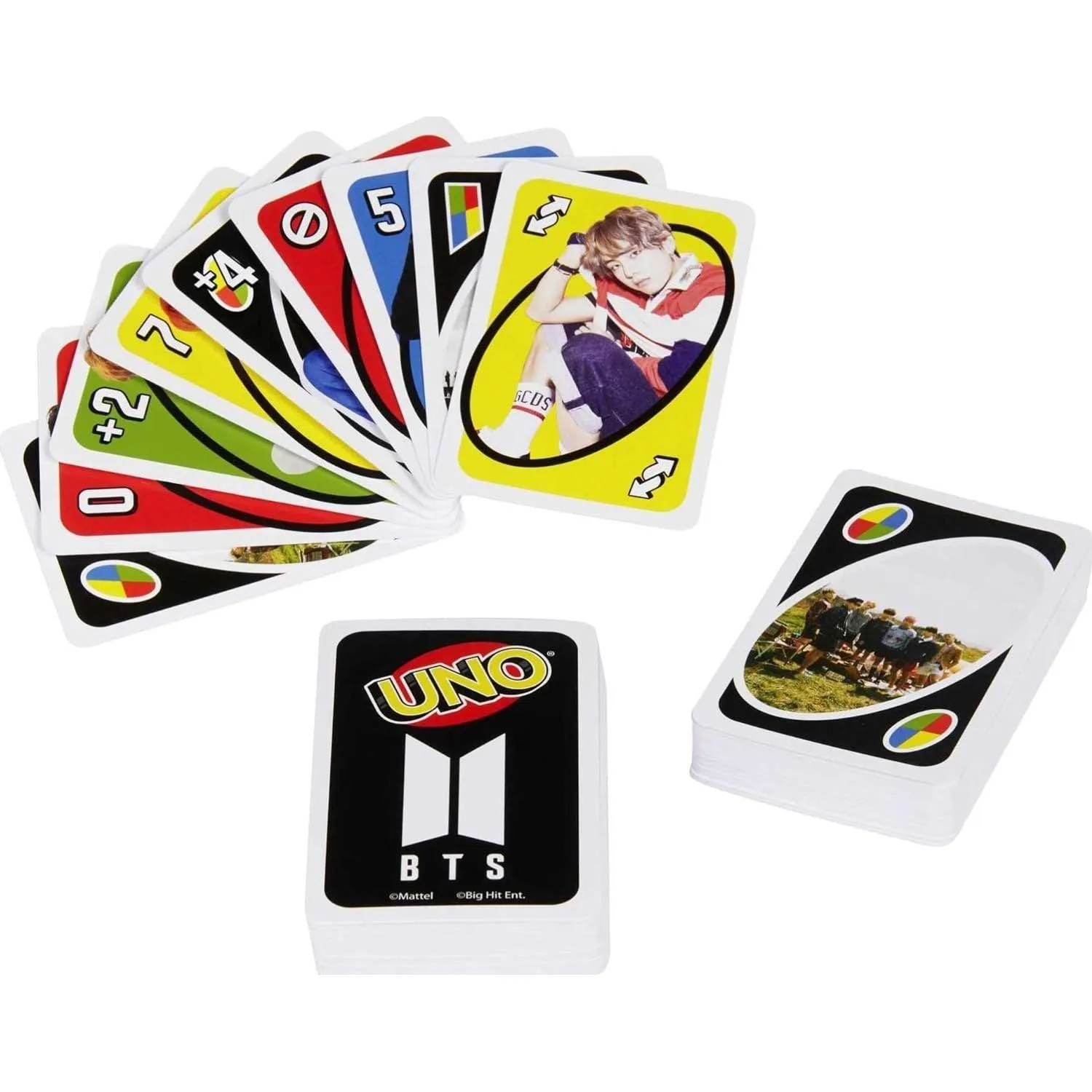 MATTELL BTS UNO CARD GAME Players 2-10