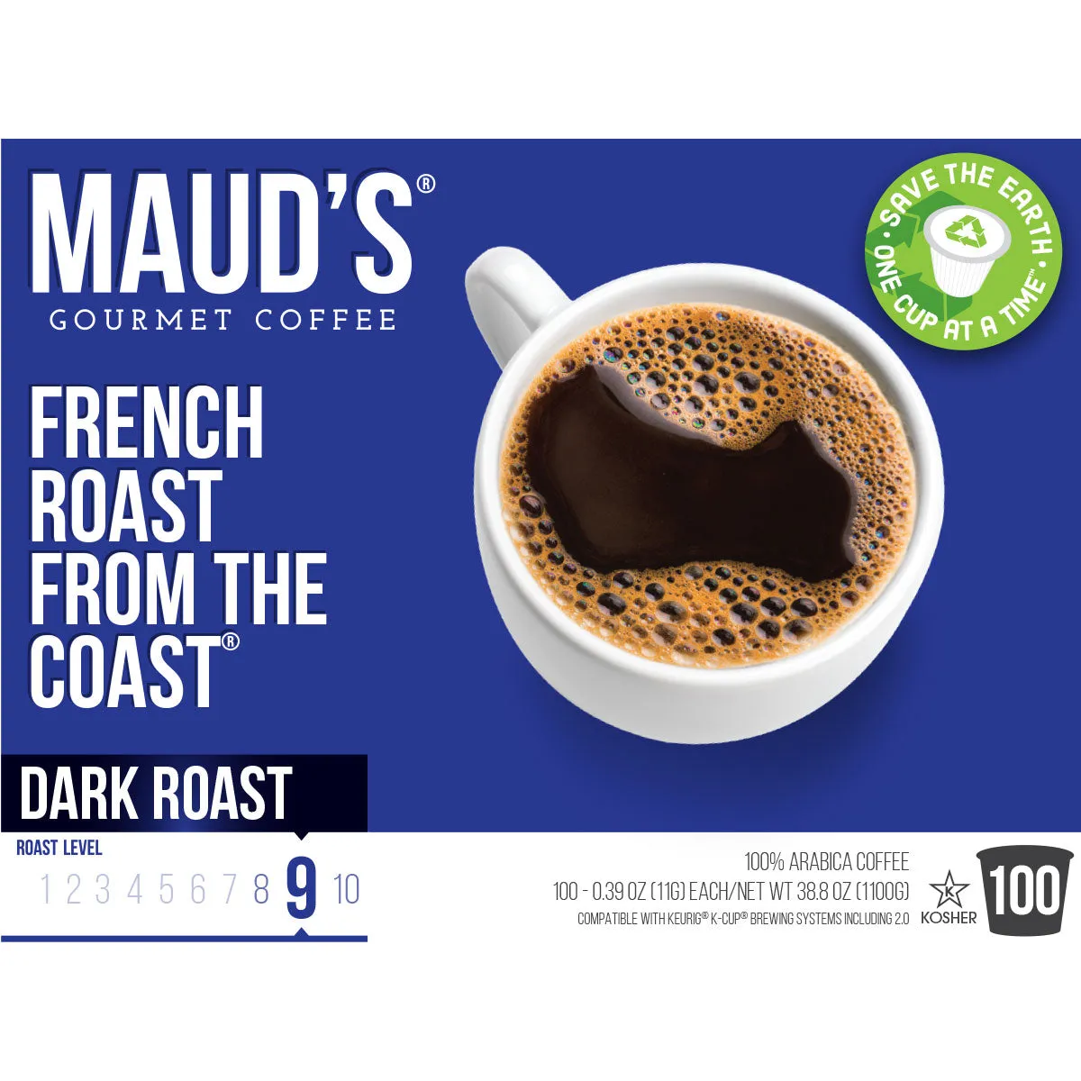 Maud's French Roast Coffee Pods