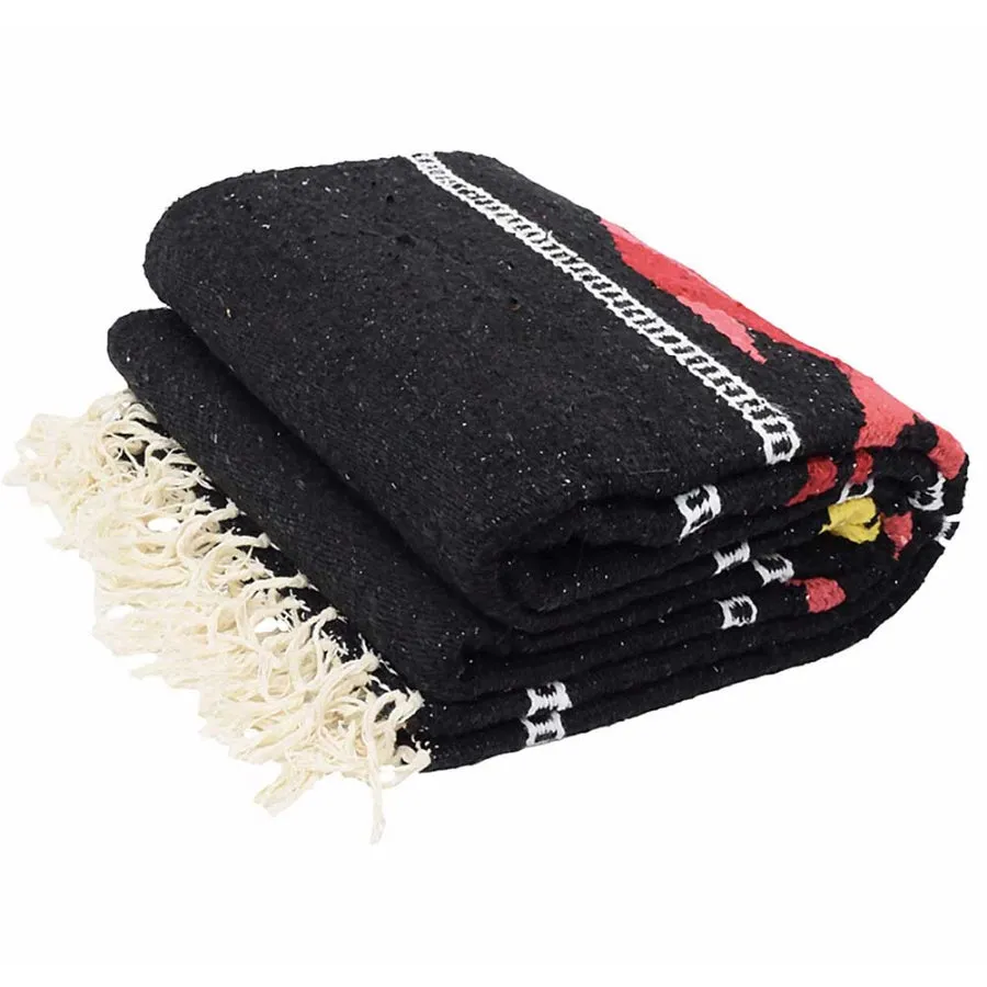 Mexican Fish Blanket - Black