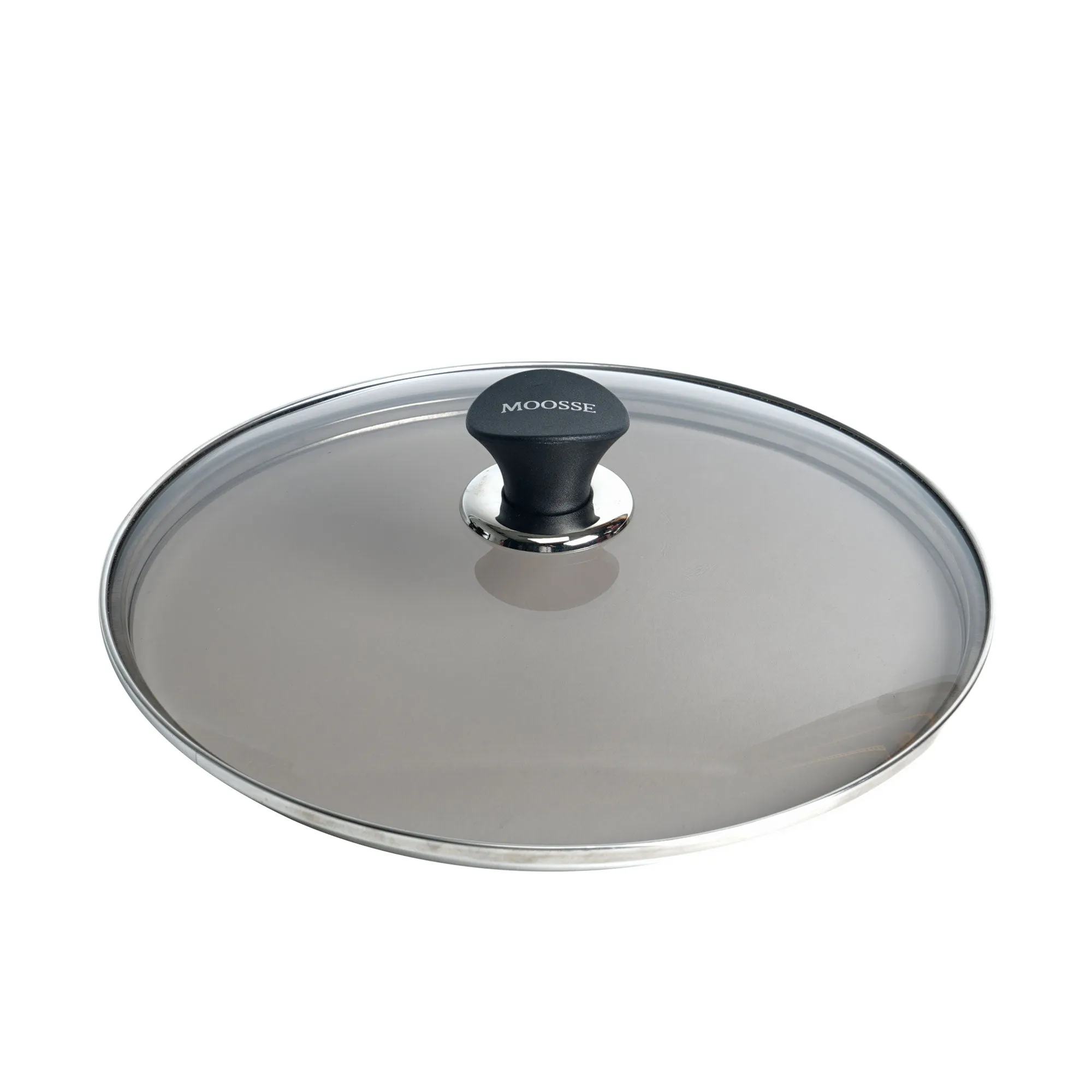 MOOSSE Mini Wok with Lid, Premium Enameled Cast Iron 10.4” (26 cm)