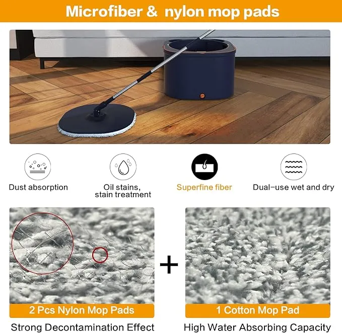 MopSquare - Household Microfibre Square Mop