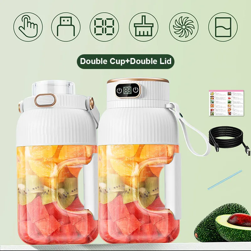 Multifunctional Portable Juicer Cup With Digital Display