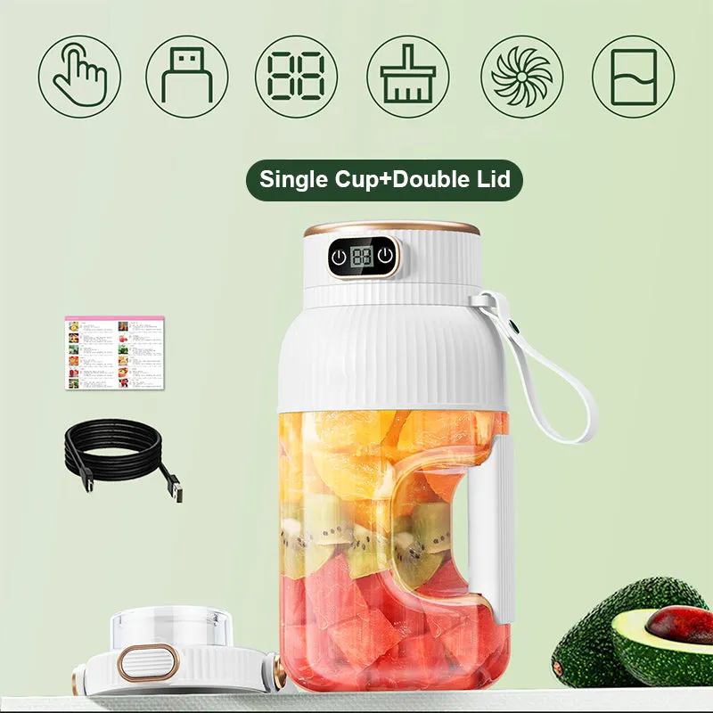 Multifunctional Portable Juicer Cup With Digital Display