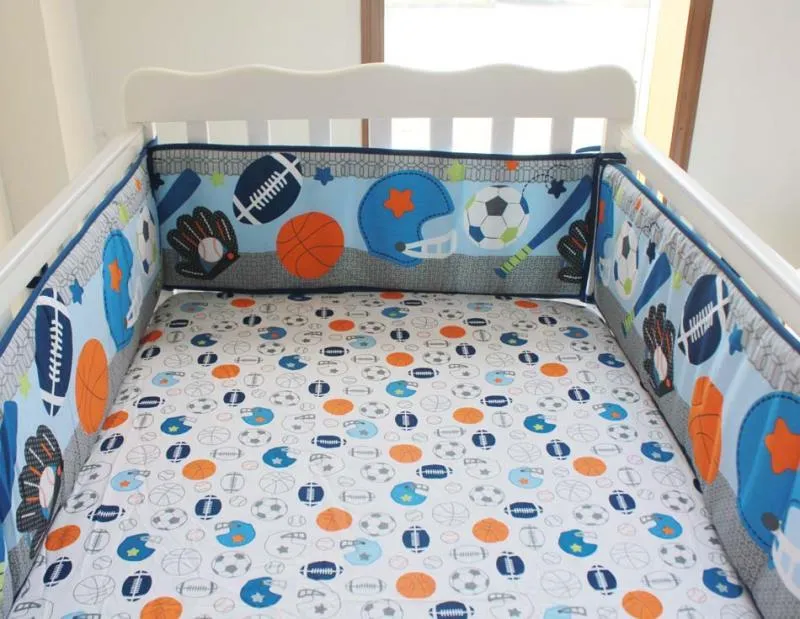 My Sports Champ - Baby Crib Sheet