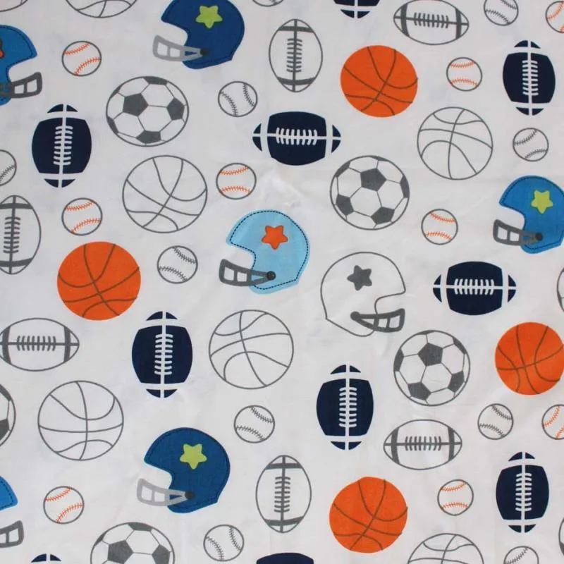 My Sports Champ - Baby Crib Sheet