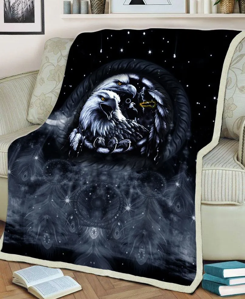 Native Black Fleece Blanket WCS