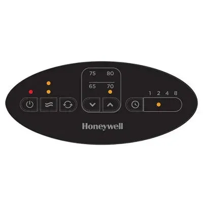 New - Honeywell Digital Ceramic Compact Tower Heater Black