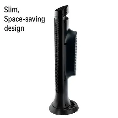 New - Honeywell Slim Ceramic Tower Heater Black