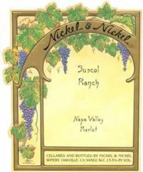 Nickel & Nickel Suscol Ranch Merlot, Napa Valley California