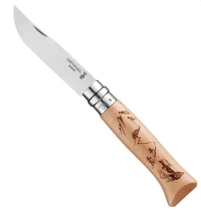 No. 08 Decorated Opinel Pocket Knife