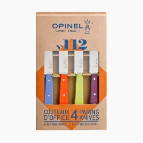 No. 112 Colors Paring Knives (S/4)