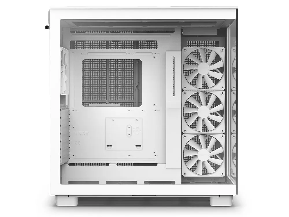 NZXT ATX H9 Flow Mid-tower ATX Case White