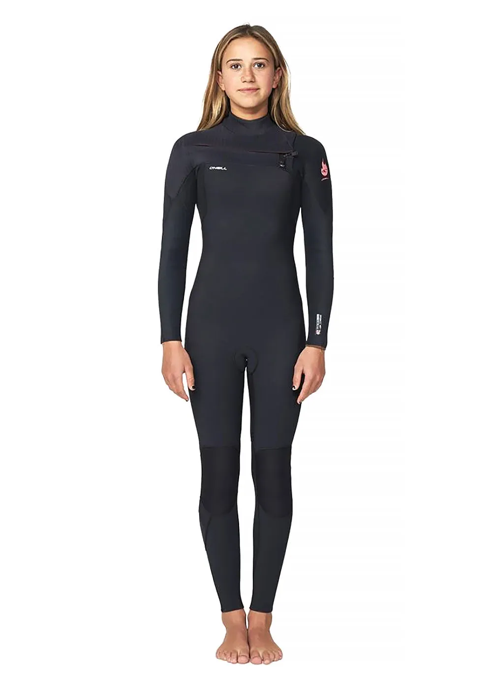 ONeill Girls Hyper Fire 3/2mm CZ Steamer Wetsuit