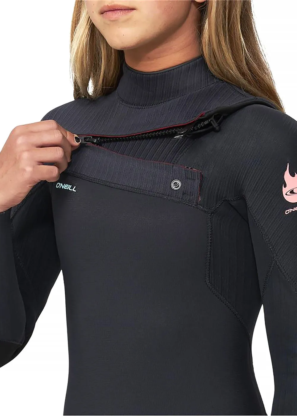 ONeill Girls Hyper Fire 3/2mm CZ Steamer Wetsuit