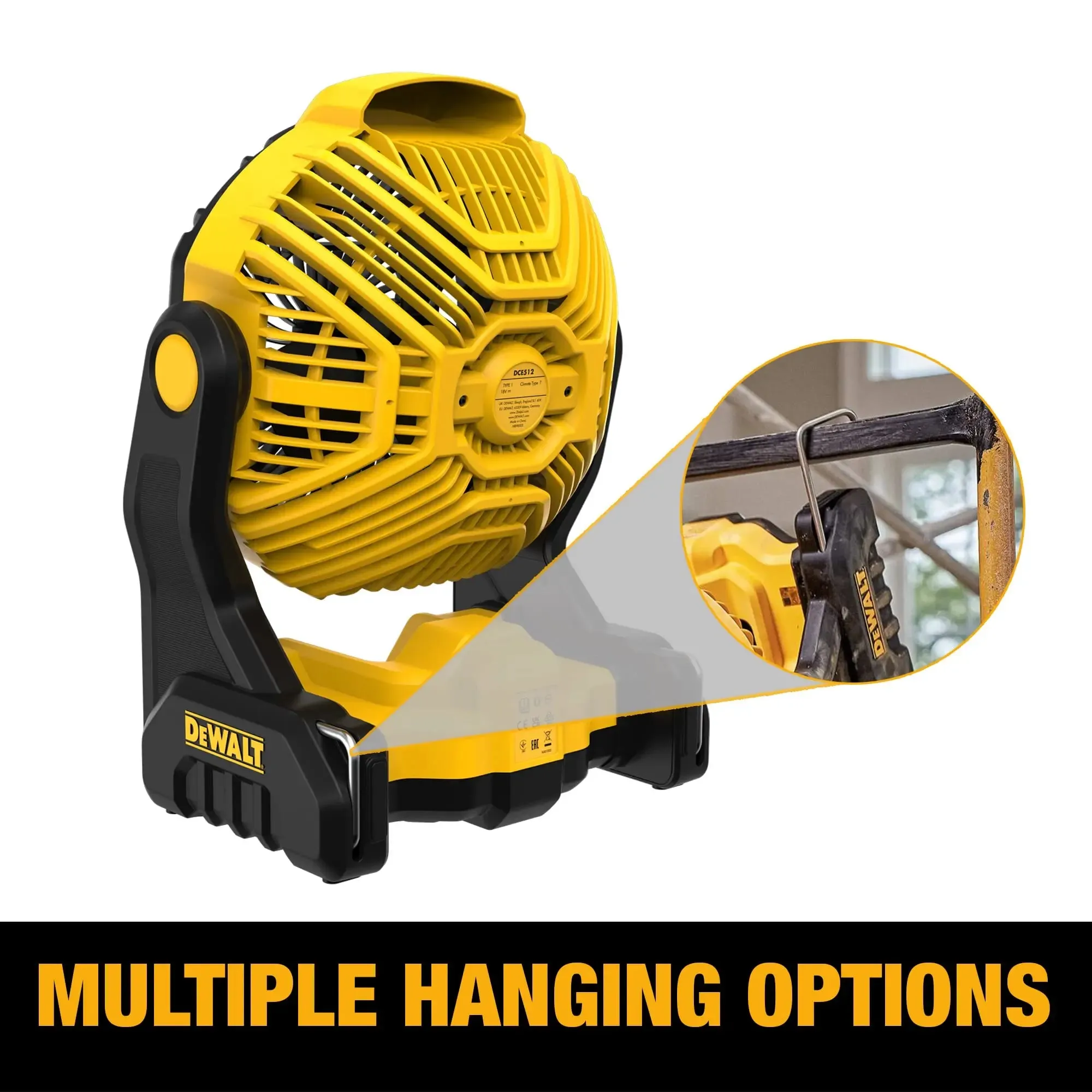 Open Box - DEWALT 20-Volt MAX Jobsite Fan