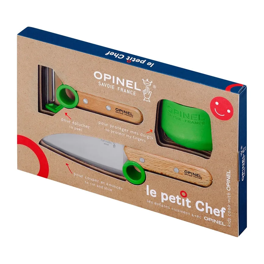 Opinel Le Petit Chef 3 piece Knife Set