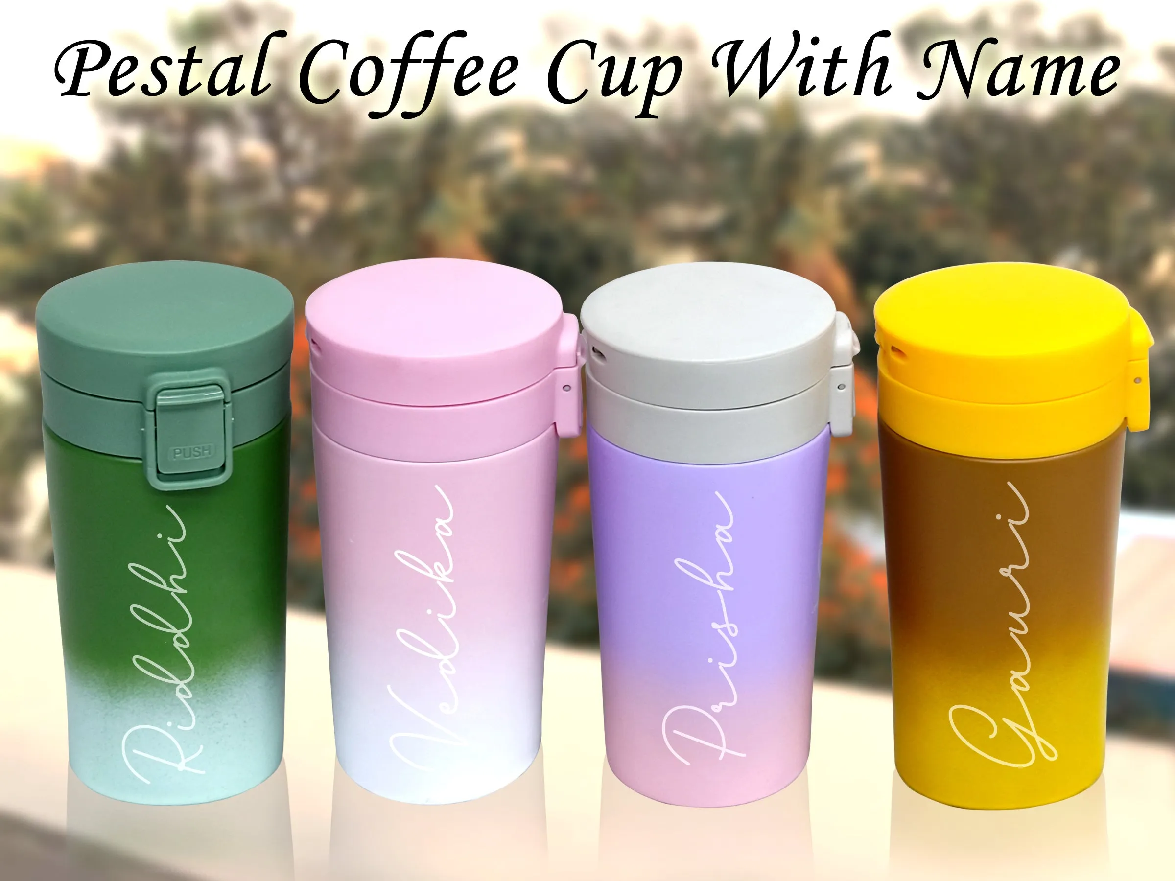 PASTEL COFFEE CUP