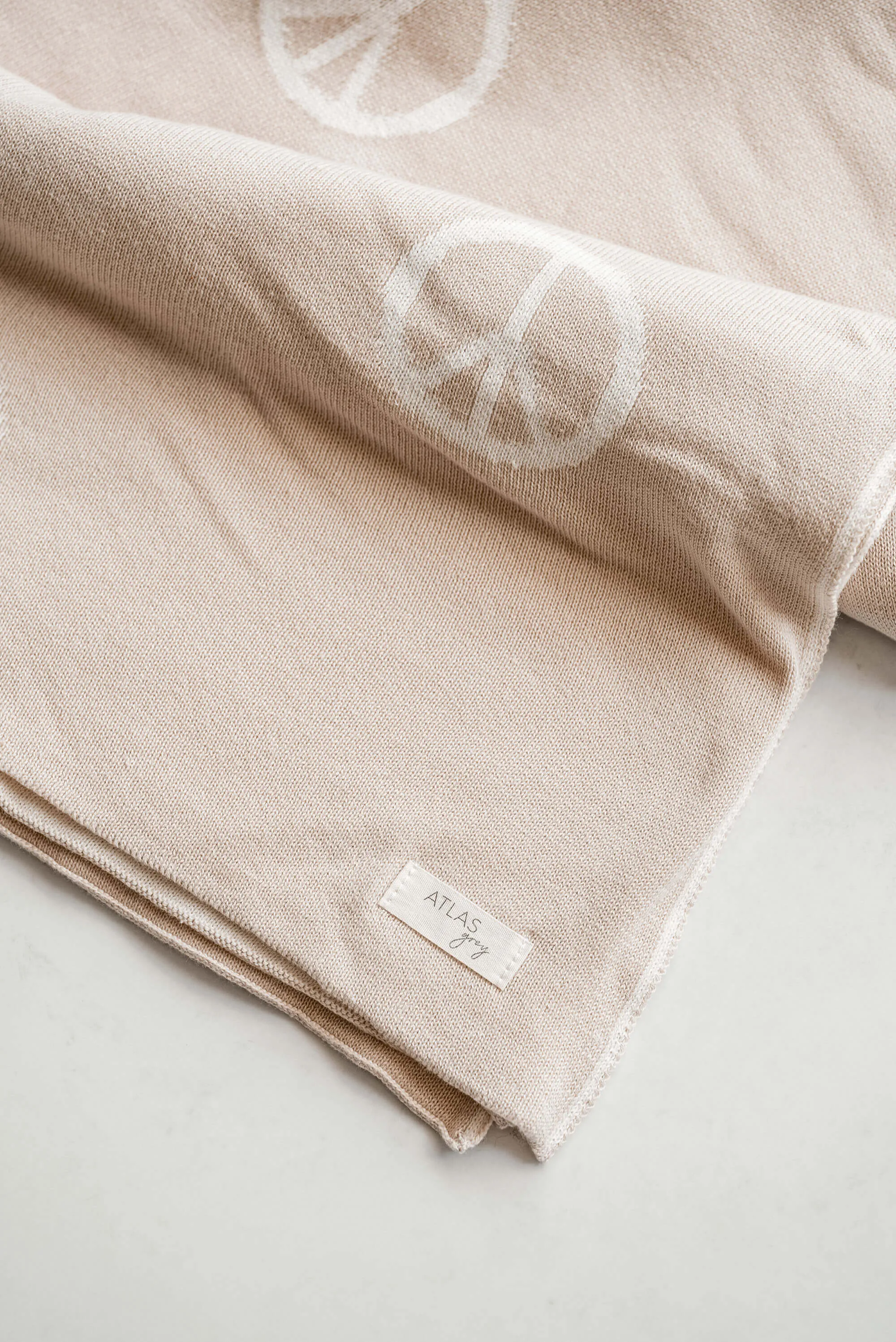 Peace Knit Blanket