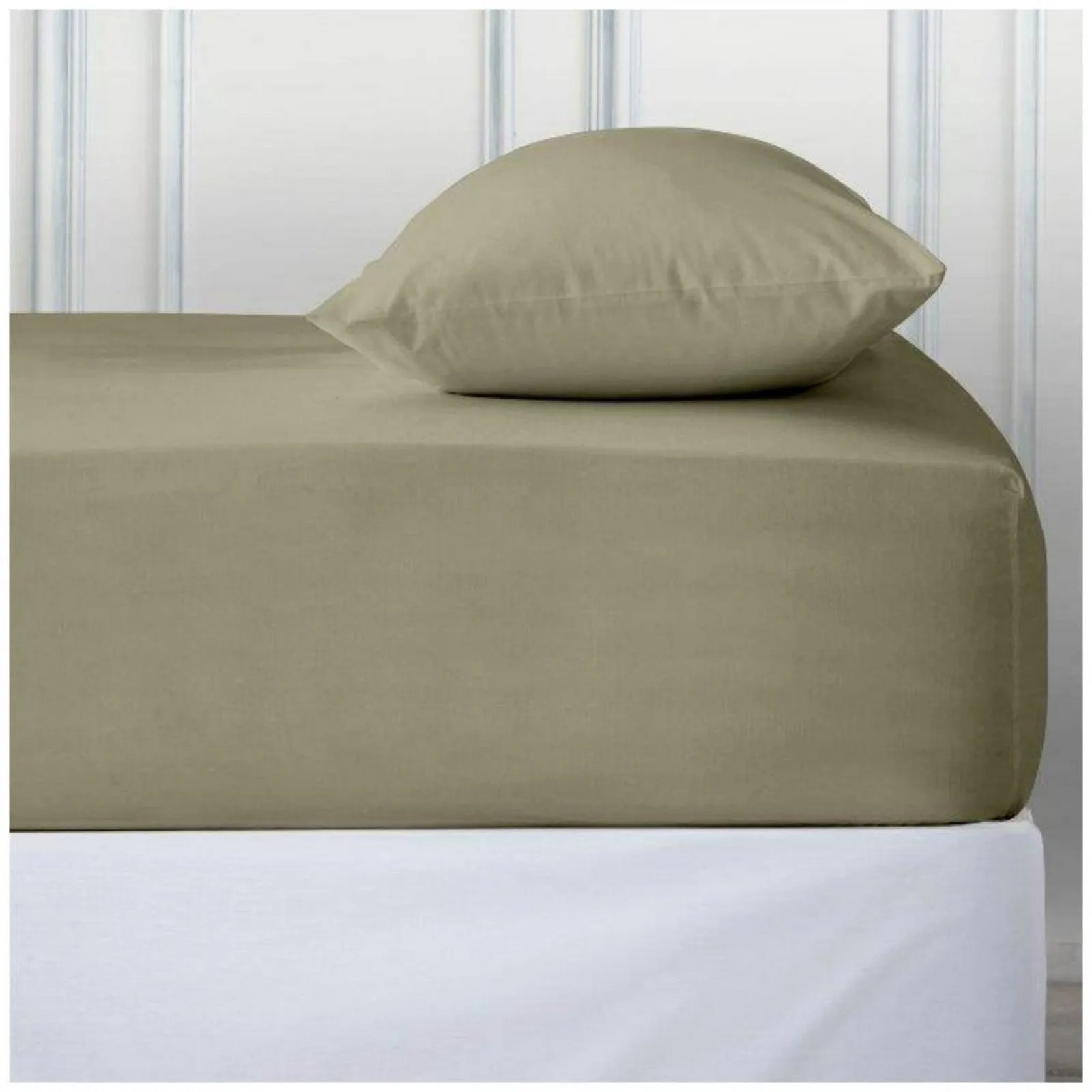 Percale Deep Fitted Sheet