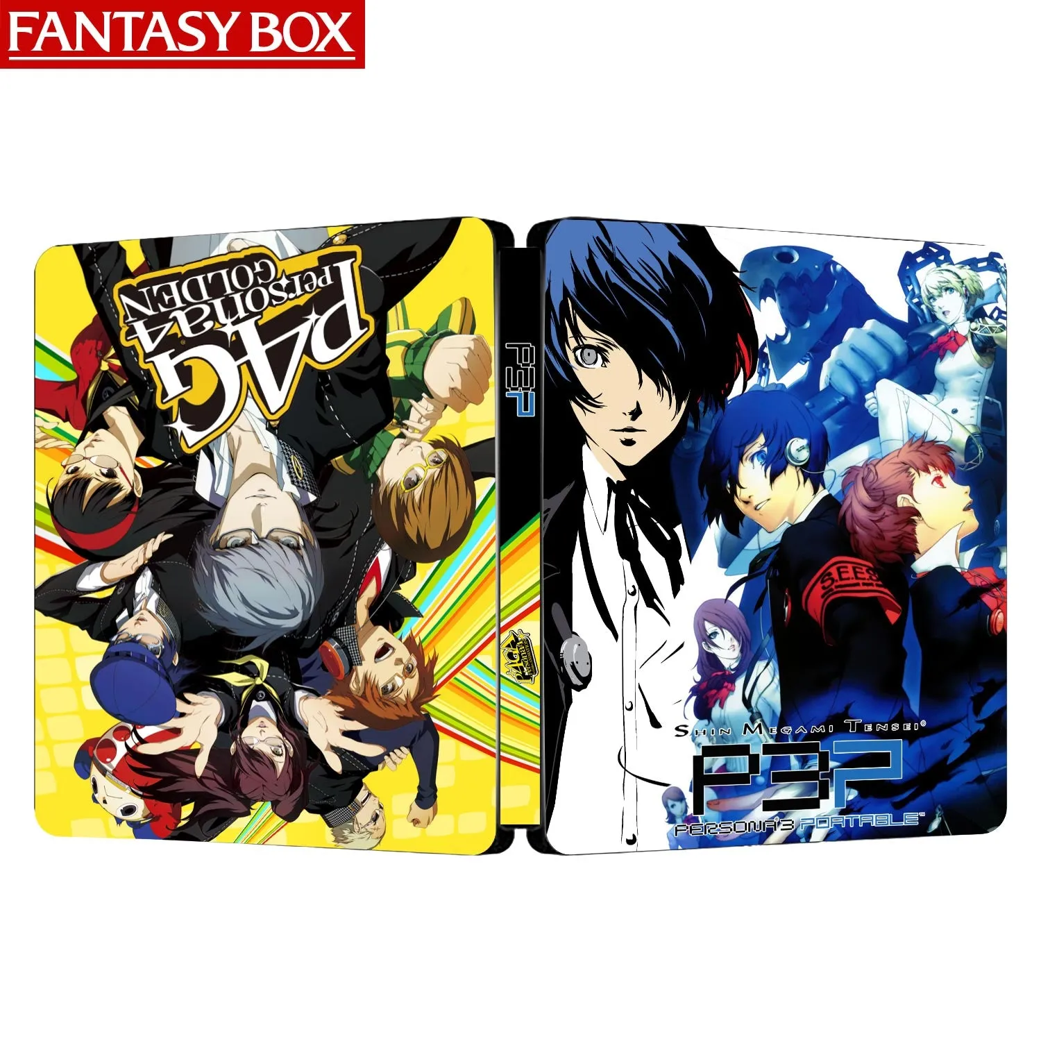 Persona 3 Portable P3P and Persona 4 Golden P4G Duo Edition Steelbook | FantasyBox