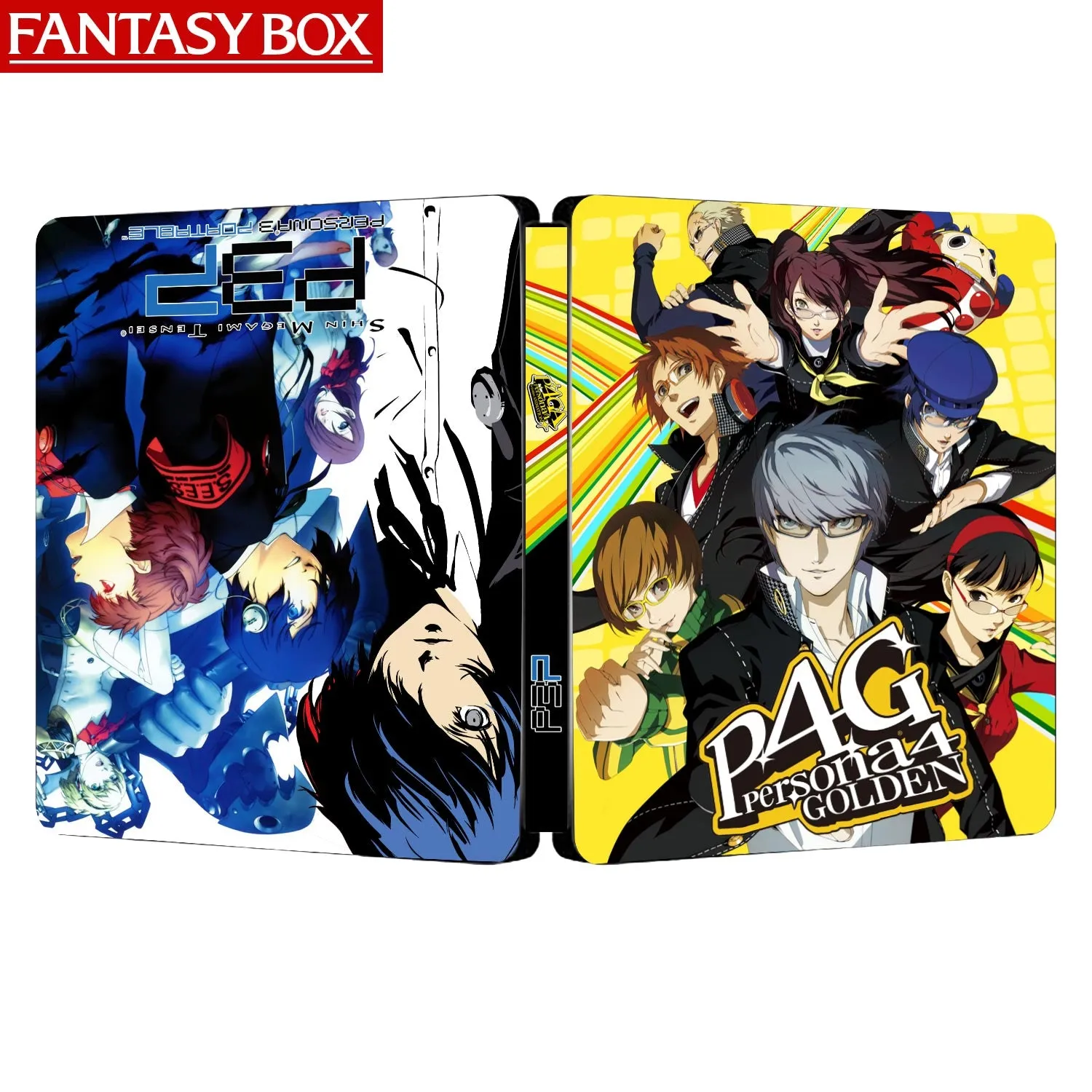 Persona 3 Portable P3P and Persona 4 Golden P4G Duo Edition Steelbook | FantasyBox