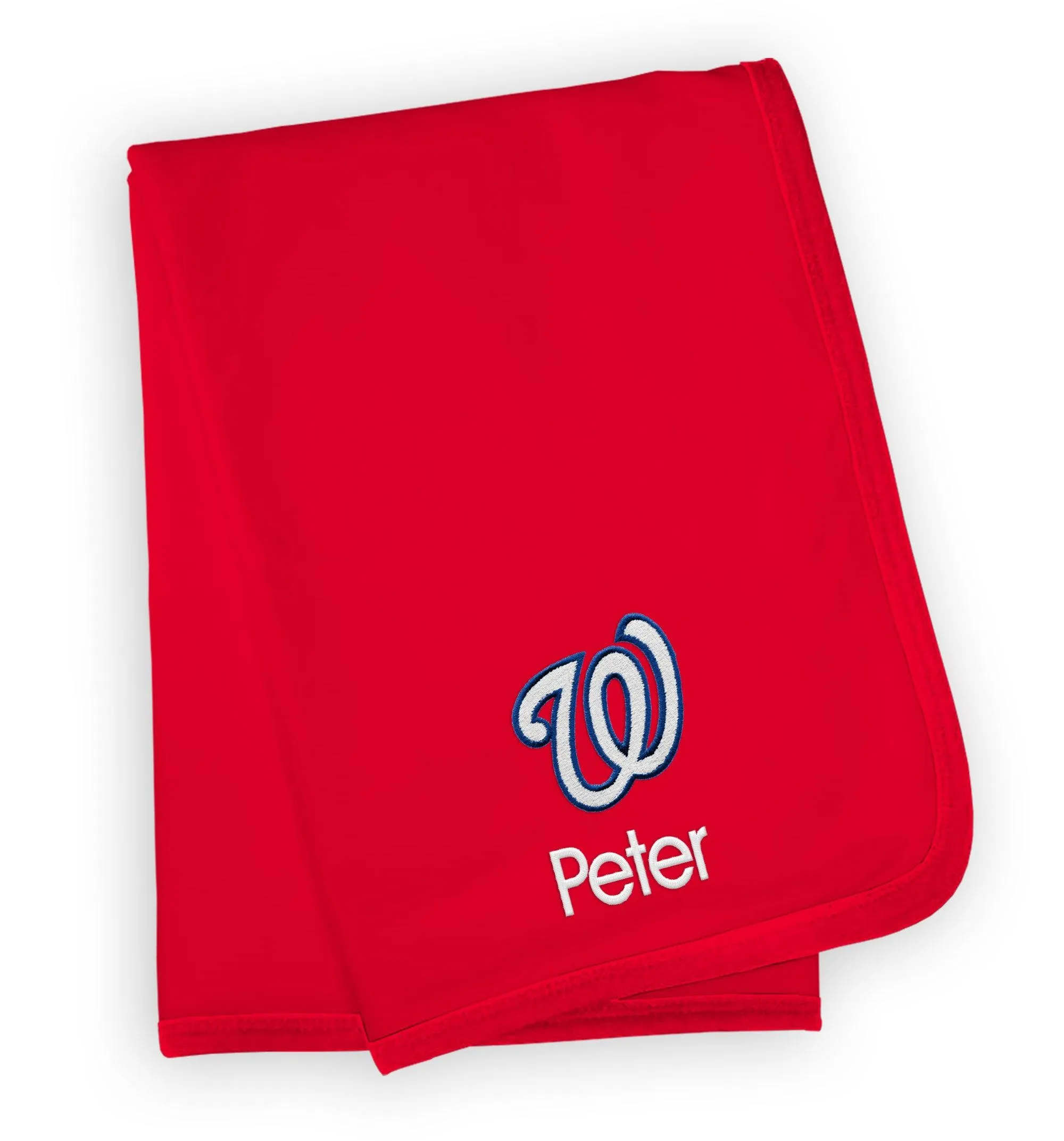 Personalized Washington Nationals Blanket