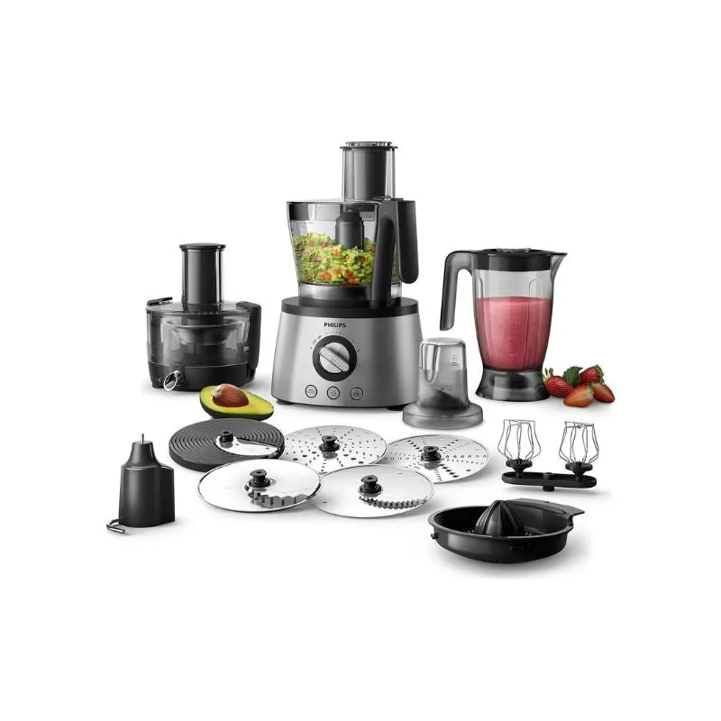 Philips Food Processor 1300W Black