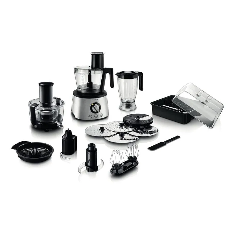 Philips Food Processor 1300W Black