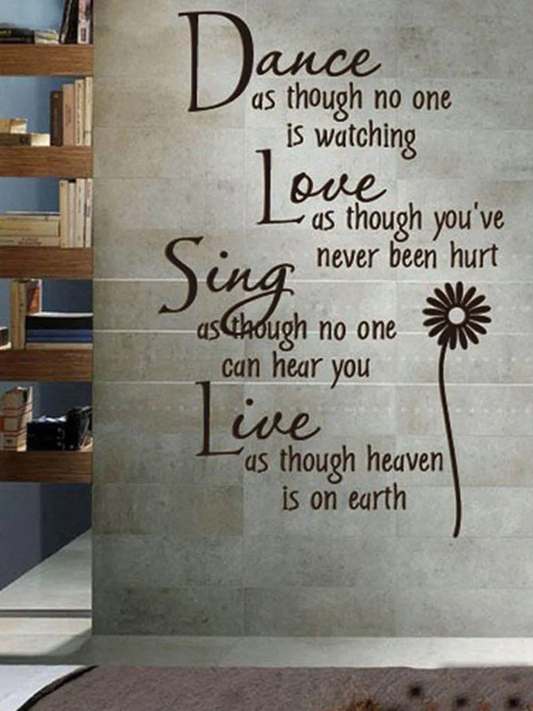 Poetry Wall Sticker