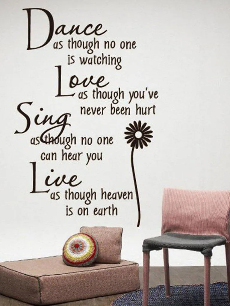 Poetry Wall Sticker