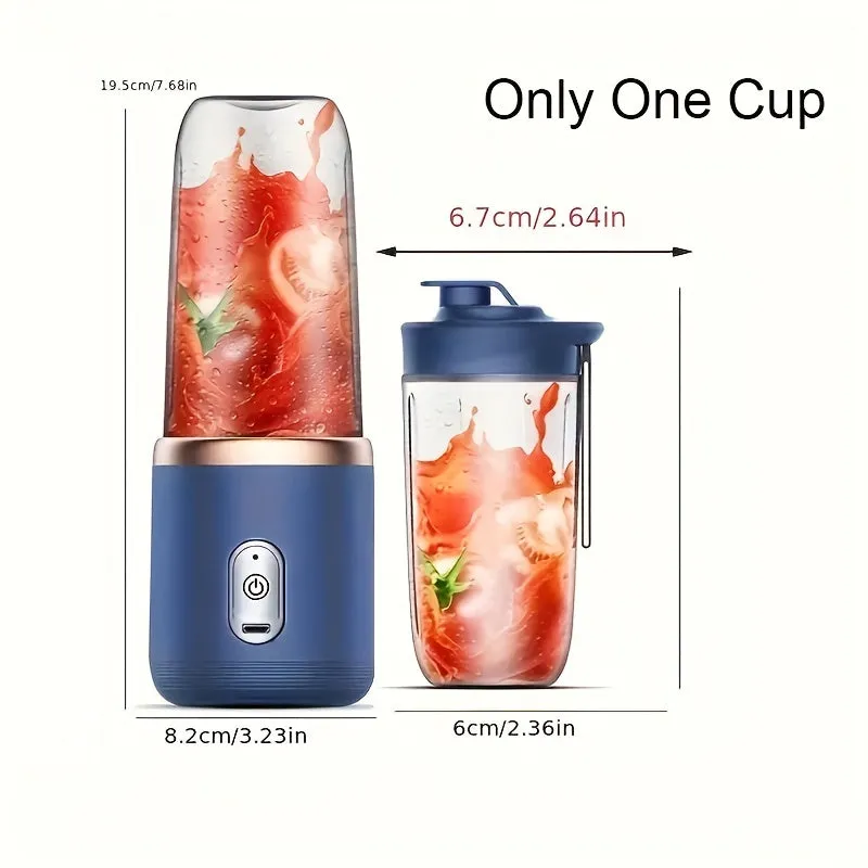 Portable USB Rechargeable Mini Juicer Blender for Smoothies