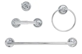 Portsmouth Chrome Bathroom Hardware Set