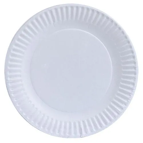 Premium Midweight White Paper Plates