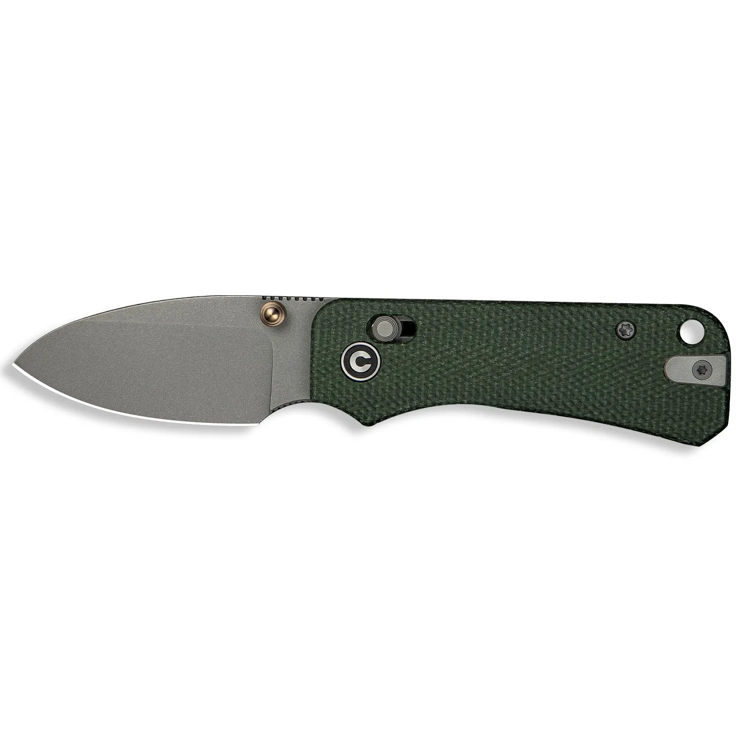 PREORDER: Baby Banter 2 Pocket Knife - Green Micarta - Nitro V