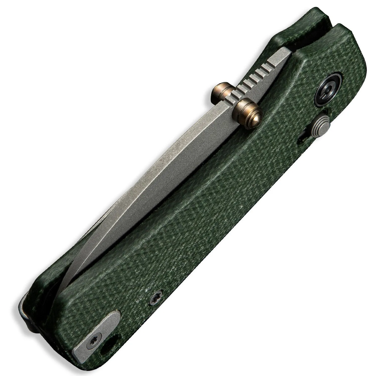 PREORDER: Baby Banter 2 Pocket Knife - Green Micarta - Nitro V