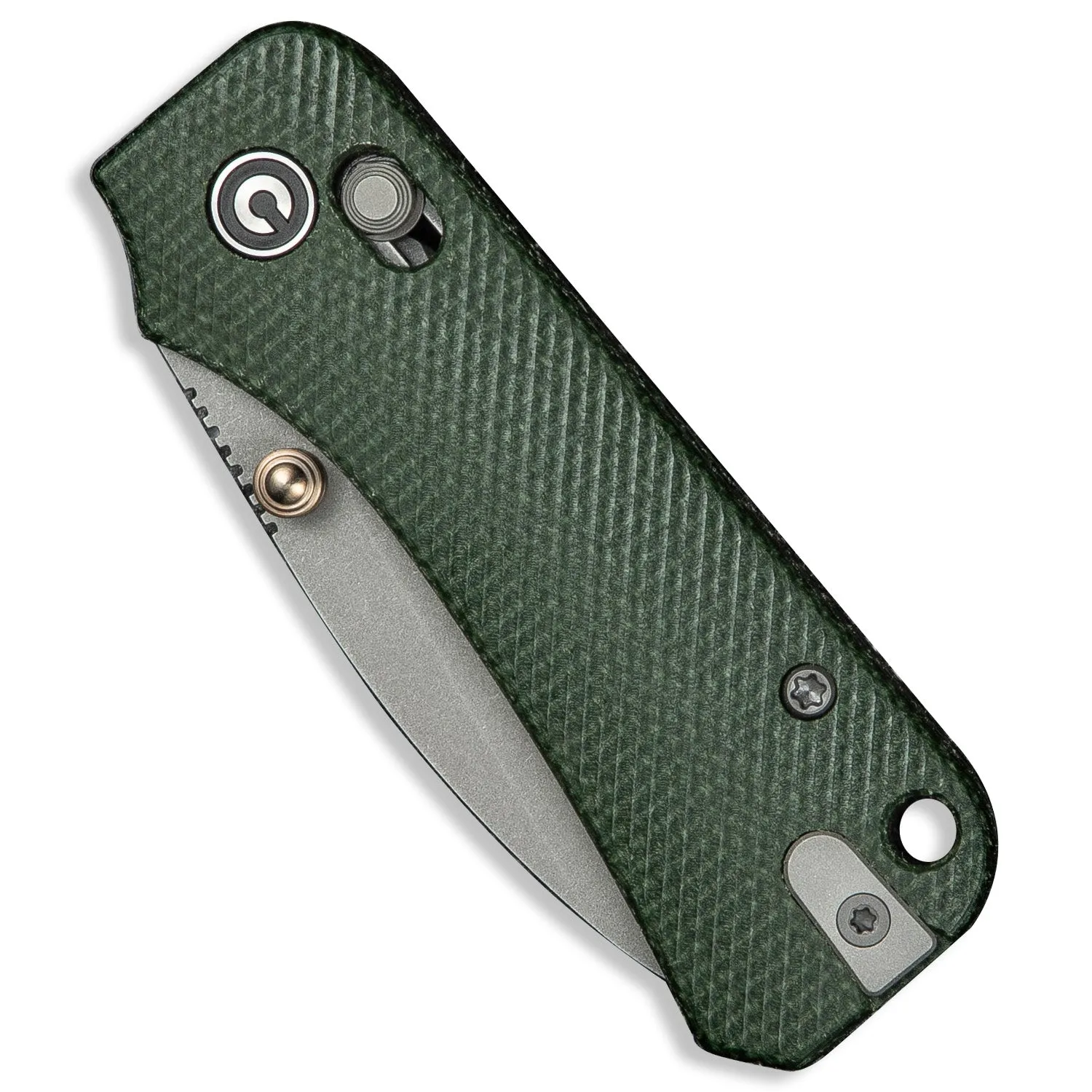 PREORDER: Baby Banter 2 Pocket Knife - Green Micarta - Nitro V