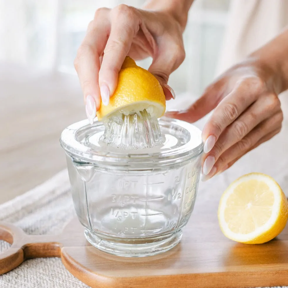 Pressed Glass Juicer