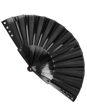 Punk Rave Gothic Rivet Fan