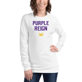 Purple Reign - Minnesota Vikings Fan Women's Long Sleeve Shirt