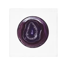 Purple Rock Face Towel